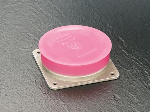 Image of Caplugs SEC-04 SEC Series - Static Dissipative Cap for Threaded Connectors, 200 Pack, Pink LD-PE, Nominal Thread Size 1 /4 inch, Positive ESD Protection, Electronic Connectors, Bayonet Type (99394453)