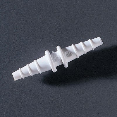 Kartell 227245 Polypropylene Straight Tubing Connector for 3/16"-7/32" Tubing ID (Case of 100)