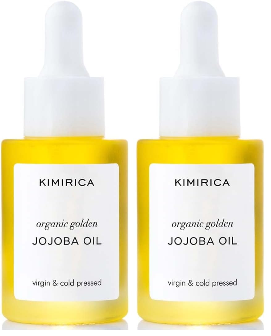 Kimirica 100% pure Jojoba Oil | Virgin & Cold Pressed Oil For Hair & Skin | suitable for all Skin Type | 100% Vegan, organic golden Jojoba Oils (30ml) (Pack of 2)-picture-32