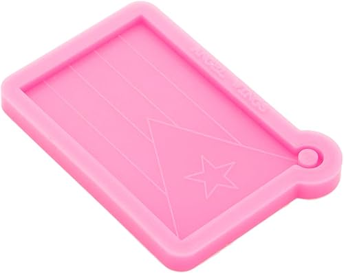 Miniatura 4 de Molde de bandera de Puerto Rico superbrillante para fundición de resina epoxi para manualidades de resina de silicona, moldes de arcilla polimérica,