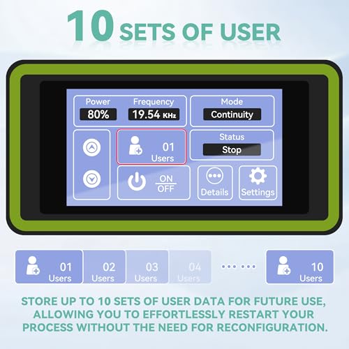 U.S. Solid USS-FX-PARENT Touch Screen Ultrasonic Homogenizer - Lab Cell Disruptor Mixer Ultrasonic Sonicator thumb #5