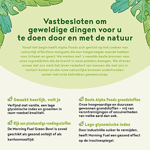 Morning Fuel - Ontbijt Smoothie Bowl - Havermout met vanille en matcha - Veganistisch, Voedingsstofrijk, Ontbijtvervanger - Afbeelding 7