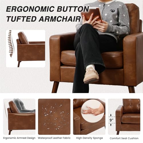 Luxury Faux Fur Accent Chair