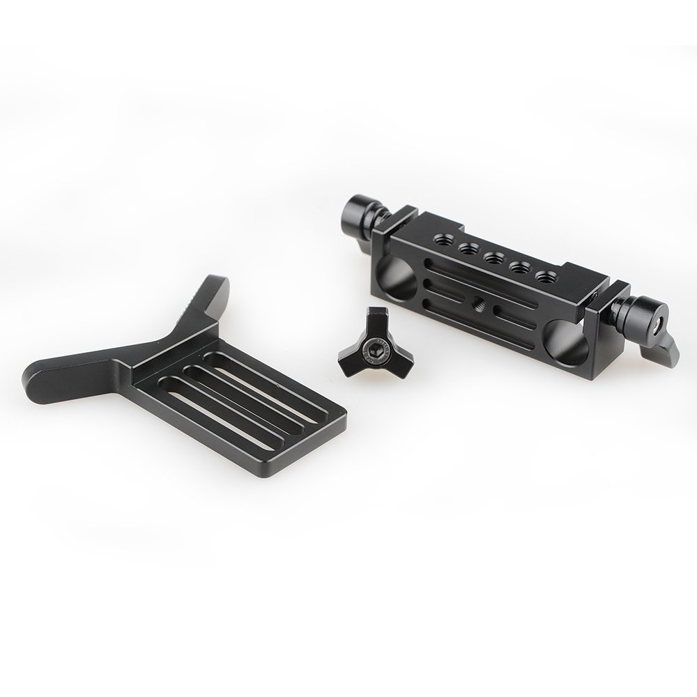 CAMVATE Kamera Lens Support 15 mm Rod Clamp Schiene Block for DSLR Rig Rod Träger schiene System