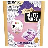 Bold ボールド 洗濯洗剤 ジェルボール 4in1 ホワイトムスク&フローラルの香り 詰め替え 65個