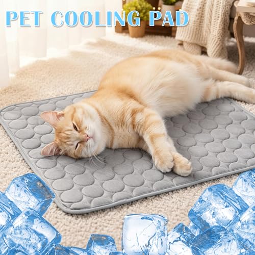 Dog Cooling Mat Large, Cooling Mat for Dogs and Pet Cooling Mat, Outdoor Patio Cooling and Car Travel Comfort, Crate Bedding Replacement, 55 cm by 70 cm Size - Image 4