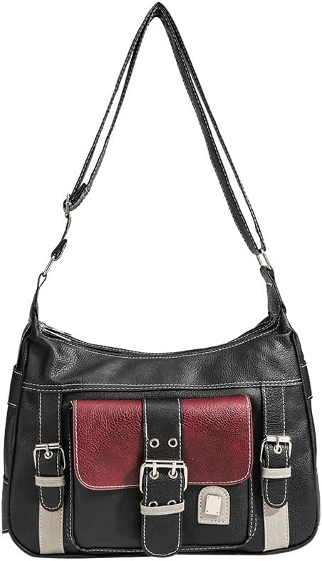 Cute Handbag Purse for Women, Coquette Shoulder Bag Purse Fashion Aesthetic Tote Bag Crossbody Bag Vintage Design (Black)