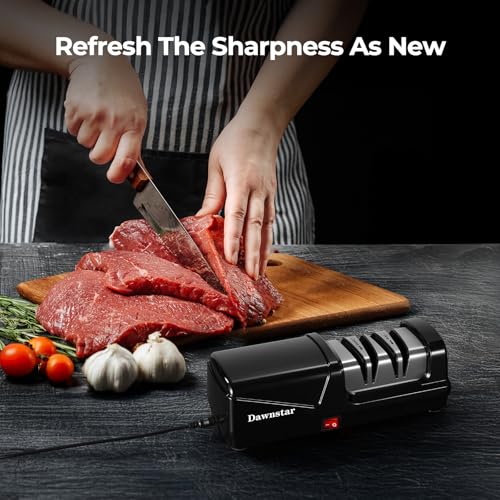 Dawnstar S865 2-Stage Electric Knife Sharpener with Auto-Guide — view 2