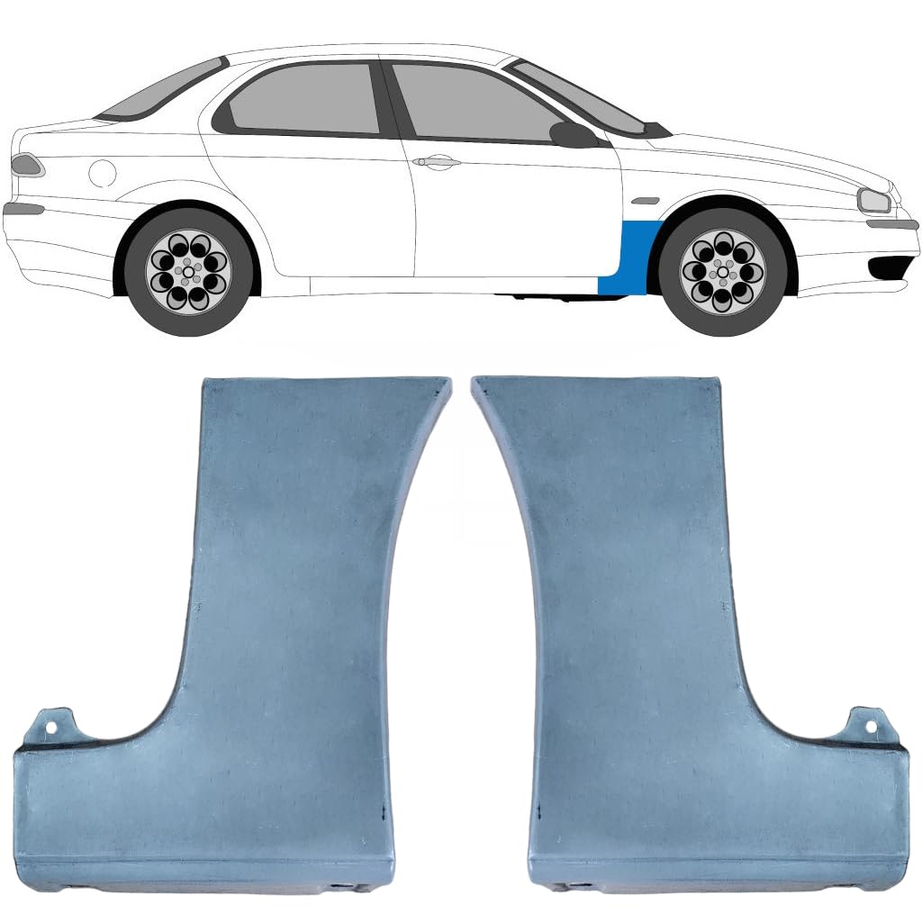 Reparaturblech Kotflügel vorne für Alfa Romeo 156 1997-2005 / Links+Rechts