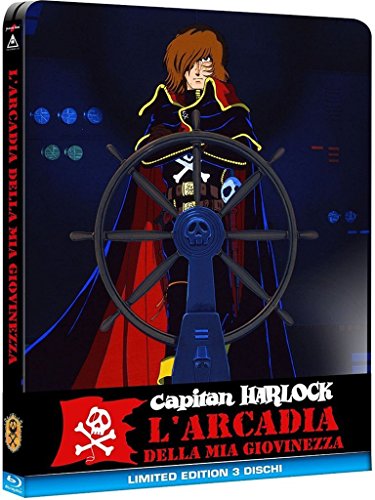 Capitan Harlock - L'Arcadia Della Mia Giovinezza Steelbook (1 Bd + 2 Dvd) [Italia] [Blu-ray]