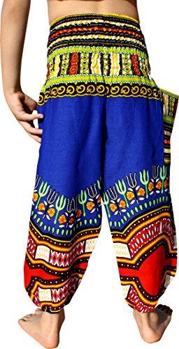 Image of Full Funk Rayon Smock Waist Child Lounging Comfortable Elephant Aladdin Pants