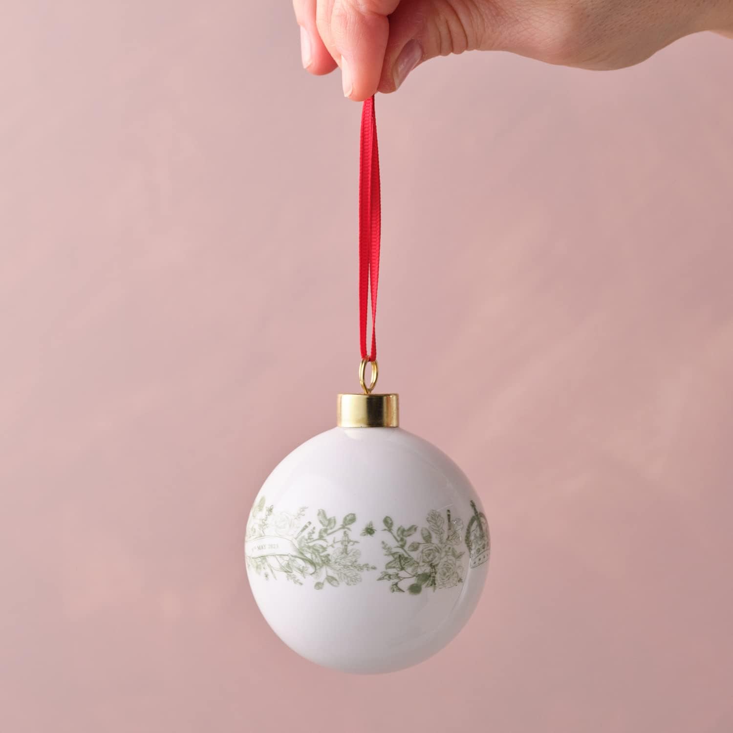 Victoria EggsKing Charles Coronation Christmas Ornament | Bone China Christmas Ornaments | King Charles III Christmas Decorations For Home | Christmas Decor | King Charles Coronation Memorabilia