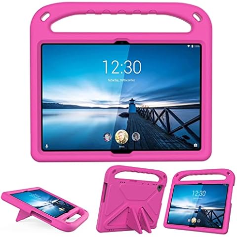 GOZOPO Kids Case for Lenovo Tab M10 TB-X505F/TB -X605F/TB-X605FC, Light Weight Shock-Proof Tablet Protective Cover- (Rose) Cover