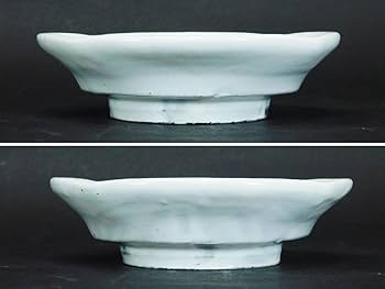 Amazon.co.jp: 吉村昌也 粉引鉢共箱 栞付笠間焼 なずな窯 吉村粉