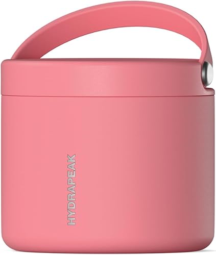 Miniatura 17 de Hydrapeak x Atlanta Hawks - Tarro de comida de acero inoxidable aislado al vacío de 25 onzas con licencia oficial de la NBA, con asa, boca ancha a