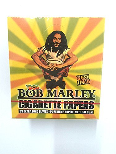 BOB MARLEY KING SIZE CIGARETTE PAPERS FULL BOX (50 BOOKLETS)