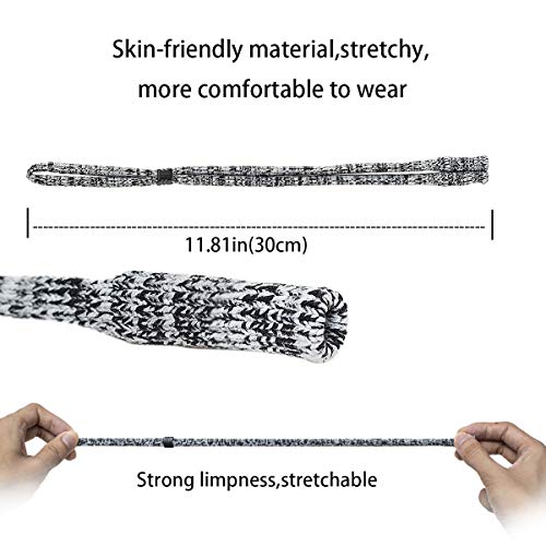 Half Crescen Glasses Strap (Pack Of 6) Adjustable Eyeglasses Strap Sunglass Holder Strap Men Women #TOP5