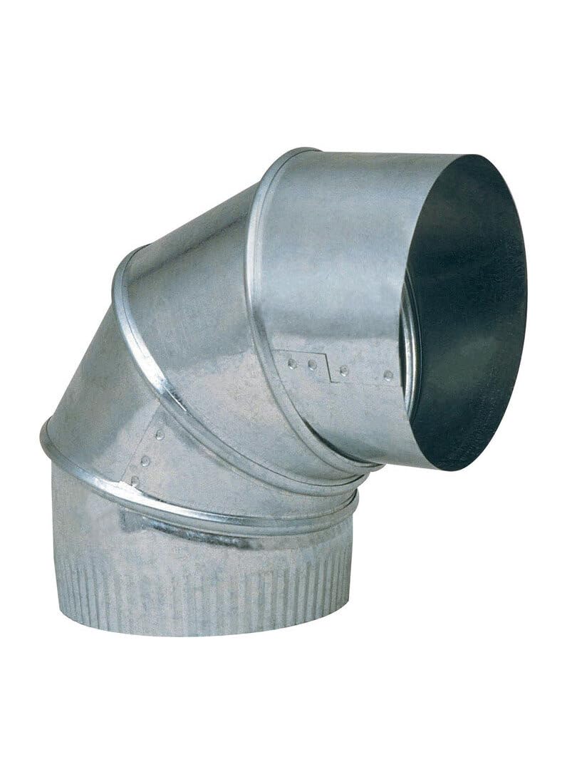 Imperial Manufacturing GIDDS-131469 3" Galvanized 90 Degree Adjustable Elbow 28 Gauge