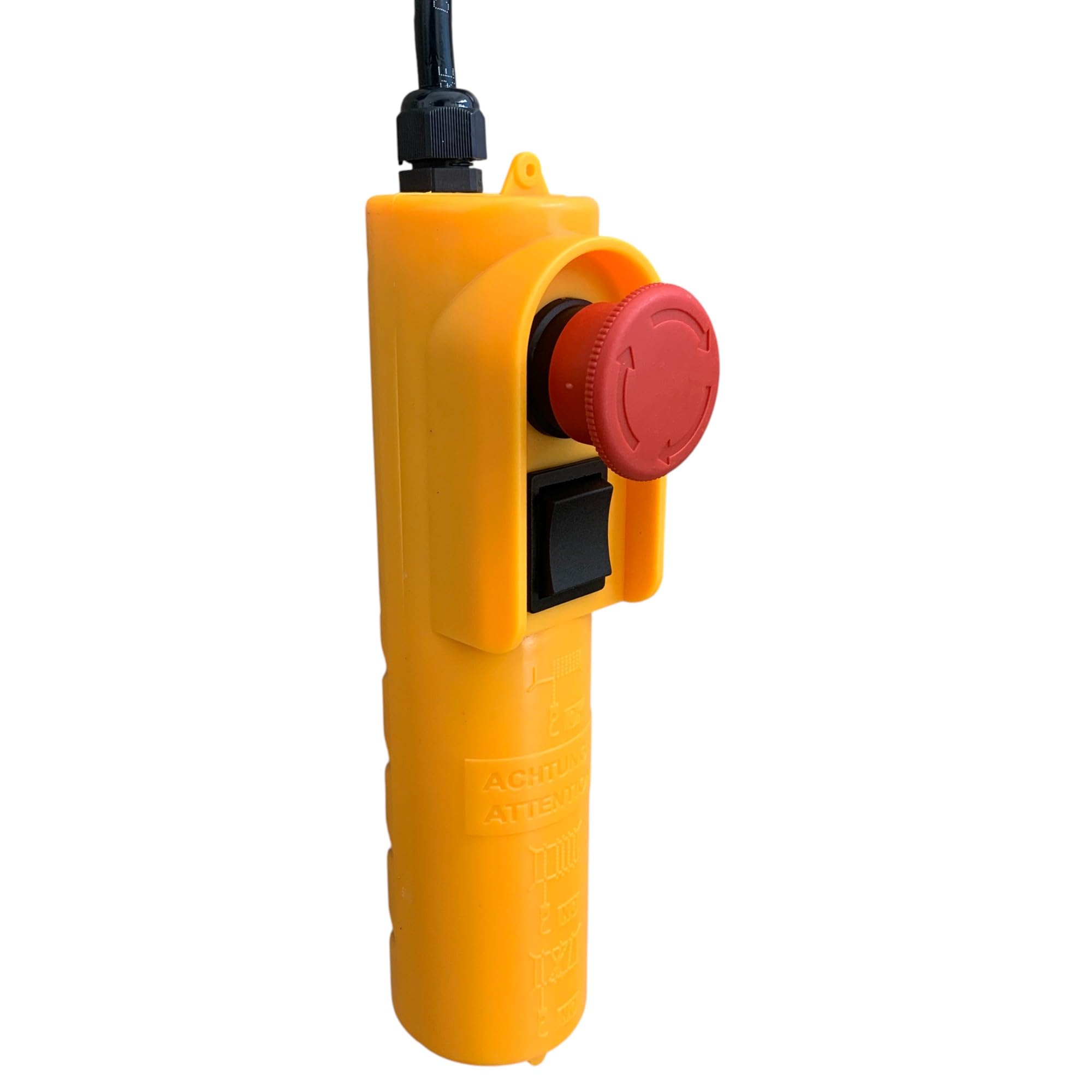 Argano Paranco Verricello Montacarichi Elettrico Portata Carico 125/250Kg 800W 1HP Cavo in Acciaio 18m Velocità di Sollevamento Fino a 10m/min Telecomando Cablato per uso Domestico e industriale