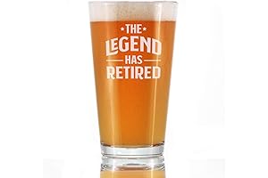 Retirement Tankard: The Beer Glass For The 'Legend Has Retired'