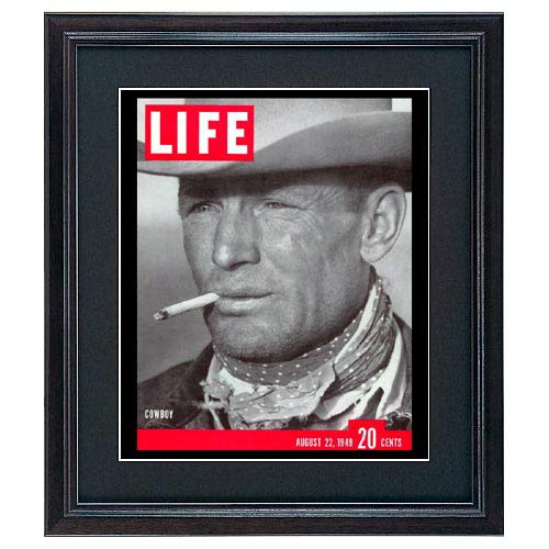 Amazon.co.jp: LIFE誌 ビンテージフォト 復刻表紙柄 カウボーイ