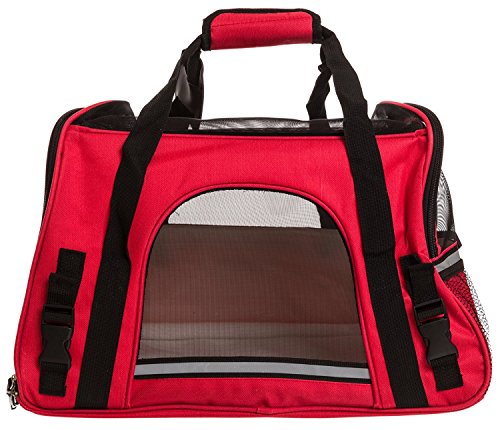 Coleman Adjustable Shoulder Strap Pet Carrier Open Dimensions: 17” Wide x 10 Tall x 7.5” Deep