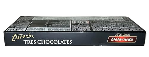 Miniatura 4 de Delaviuda Turron Praline Tres Chocolates 7 oz Producto de España
