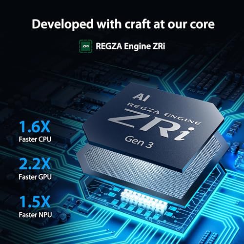 Toshiba 65" Class Z670R Series Mini-LED 4K UHD Smart Fire TV (65Z670R, 2026 New) - QLED, Native 144Hz, HDR10+, Dolby Vision IQ, REGZA Engine Zri, Dolby Atmos, Game Mode Pro, ALLM, Alexa Built-in — view 4
