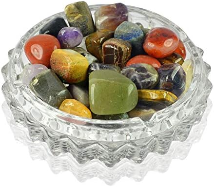 Reiki Crystal Products Natural Mixed Tumble Stone Raw Stone Tumbled Pack of 400 gram