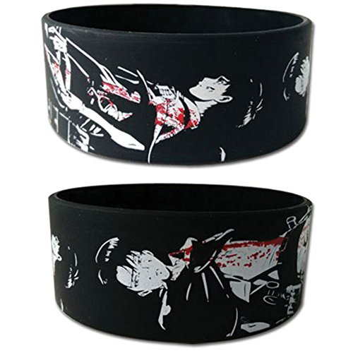 Attack on Titan: Eren & Levi Pvc Wristband