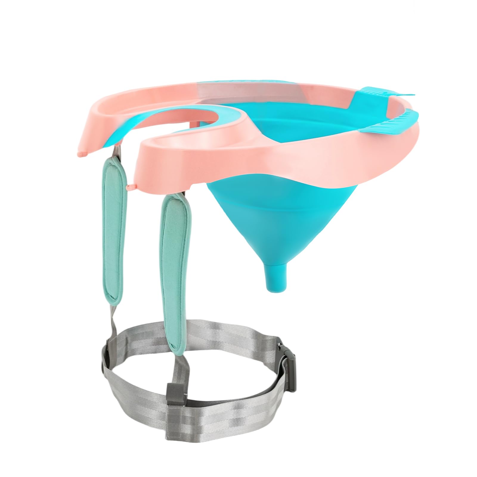 Lavabo portátil para cama, cuidado, plegable, con desagüe, lavabo móvil para postrados en cama, personas mayores y embarazadas, manguera de 60-150 cm