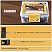 ManCoda Hidden Deck Fasteners for Composite Decking Board, Universal Hidden Fasteners with Stainless Steel Screws, Composite Decking Clips for Wood Deck Framing, 90 Per Box for 50 SQ.FT.