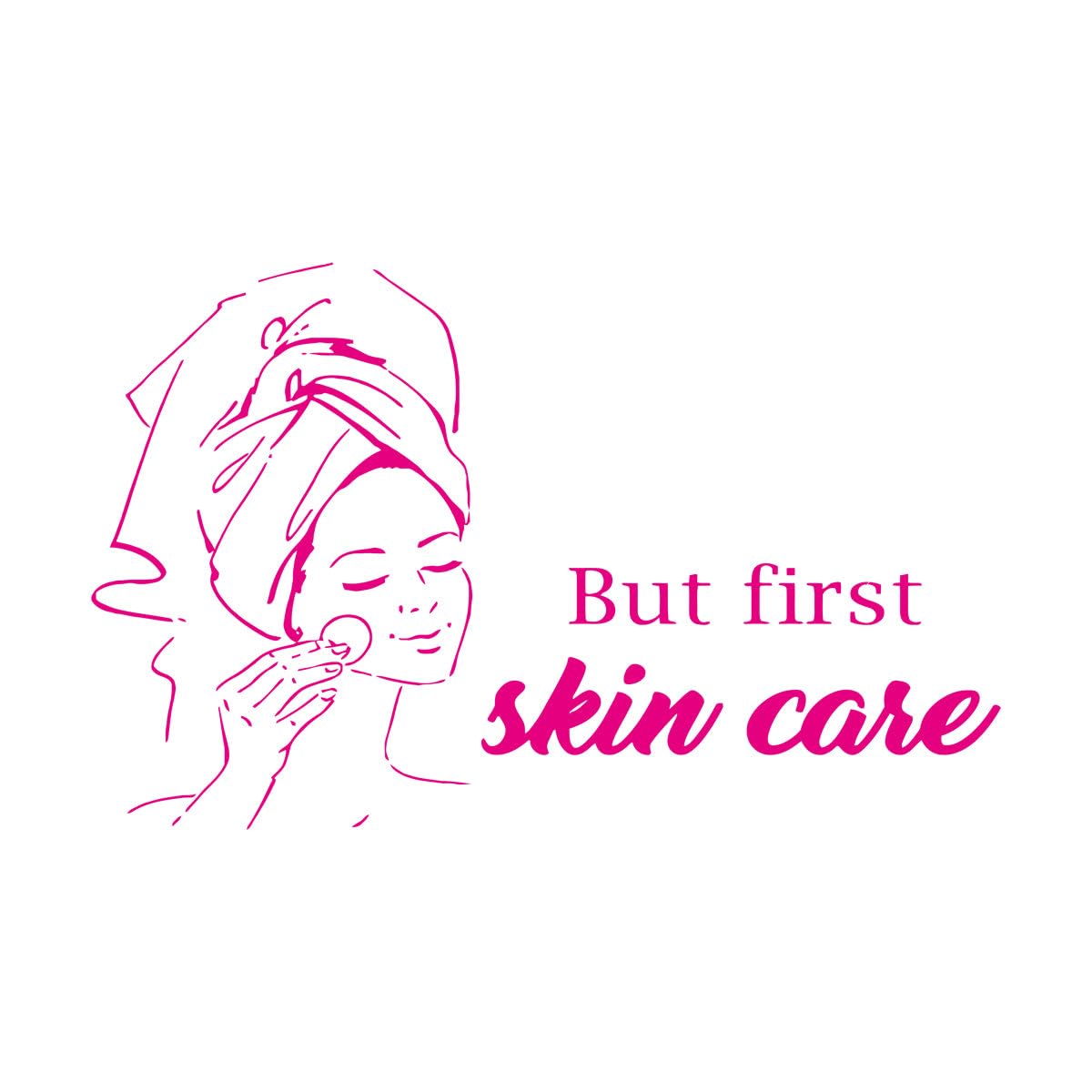 Fine Carving Decals Spa Salon Facial Treatment Skin Care Beauty Salon Bath 32x50.6cm Can Modify and add Information Small Rosered