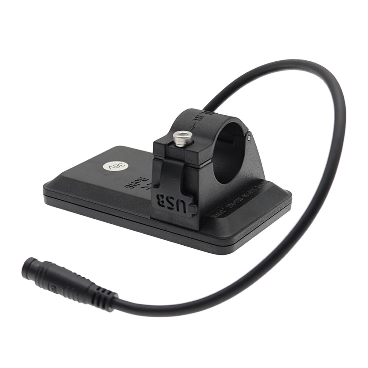 Ausi Display LCD, 24 V 36 V 48 V, cruscotto contachilometri per bici elettrica a 6 pin per scooter elettrico, E-bike (SM)