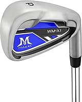 Vista 21 de MAZEL WM-X1/2 Hierros individuales para palos de golf para hombres 1,2,3,4,5,6,7,8,9, Pitching Wedge, Approach Wedge, Sand Wedge con ejes