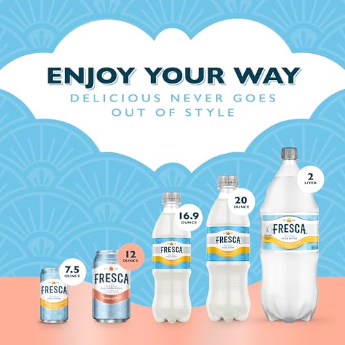 Image of Fresca Peach Soda Soft Drink Fridge Pack Cans, 12 fl oz, 12 Pack