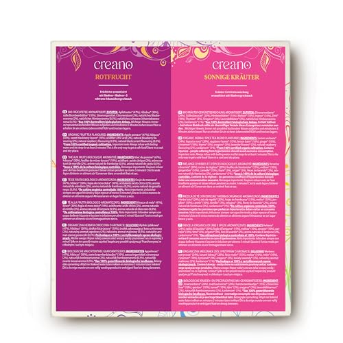 Image of Creano Organic Herbal & Fruit Tea Gift Set - 27 Tea Bags in 9 Dreamy Varieties - 54g*