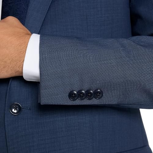 Michael Kors Light Blue Sharkskin Classic Sport Coats|Light Blue,48L4