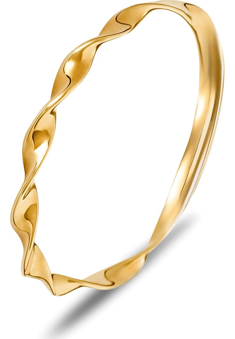CHRIST Damen-Damenring 375er Gelbgold