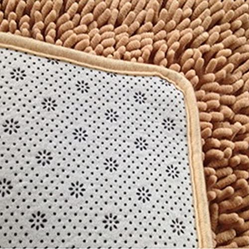 Tapis de bain chenille confortable violet pour créer un cocon de douceur