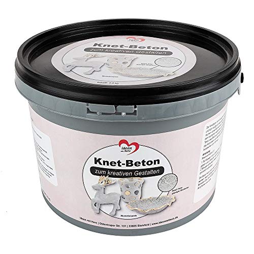 Pasta para modelar creativamente, 2,5 kg, en un práctico cubo