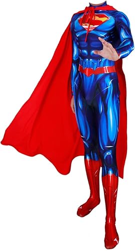Miniatura 1 de Disfraces de superhéroe para adultos, hombres y mujeres, trajes de Halloween, disfraz de elastano