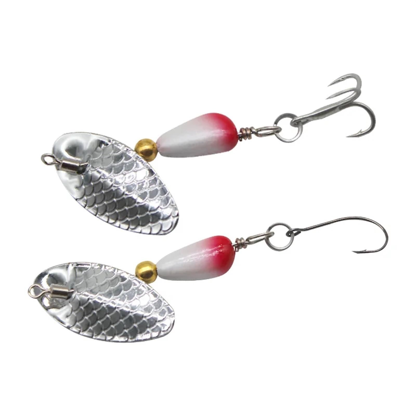 1 Uds Cuchara Spinner Cebo 3/4, 5g Cebo de Metal Artificial Wobblers CrankBaits Jig señuelo con Lentejuelas Aparejos de Pesca