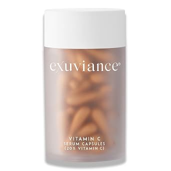 EXUVIANCE Vitamin C Serum Maximum Effective Strength Single-use Capsules, 60 ct.