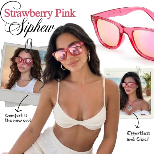 Image of SIPHEW Polarized Sunglasses for Women & Men - UV400 Mirrored Eyewear