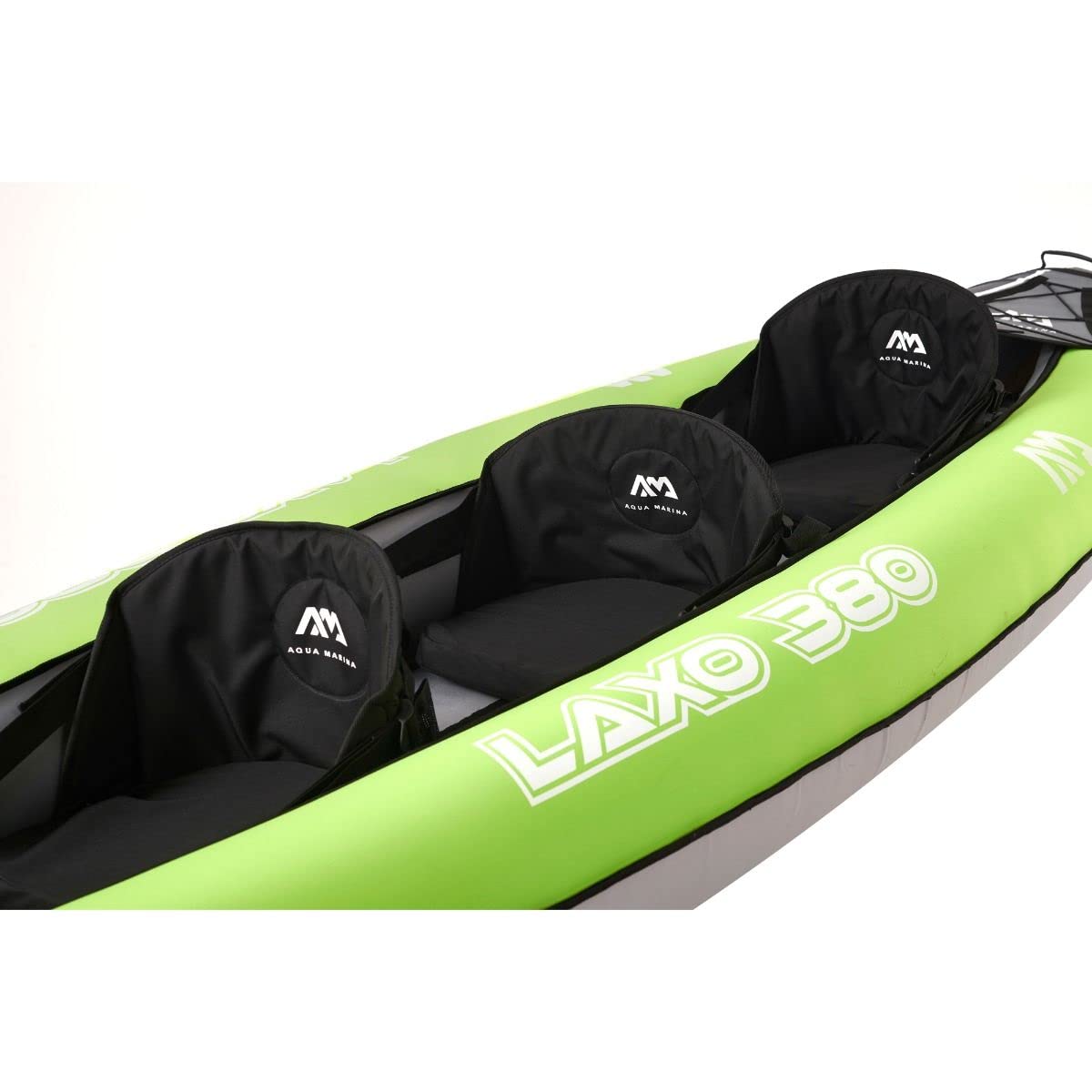 Kayak Gonflable Aqua Marina Laxo 380cm – 3 Places, Set Complet, Neuf
