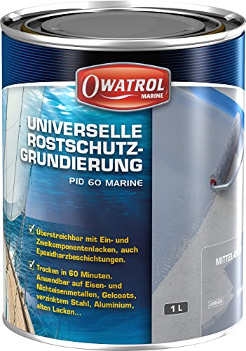 OWATROL Primaire Universel PID 60 gris 2,5 L solution contre la rouille