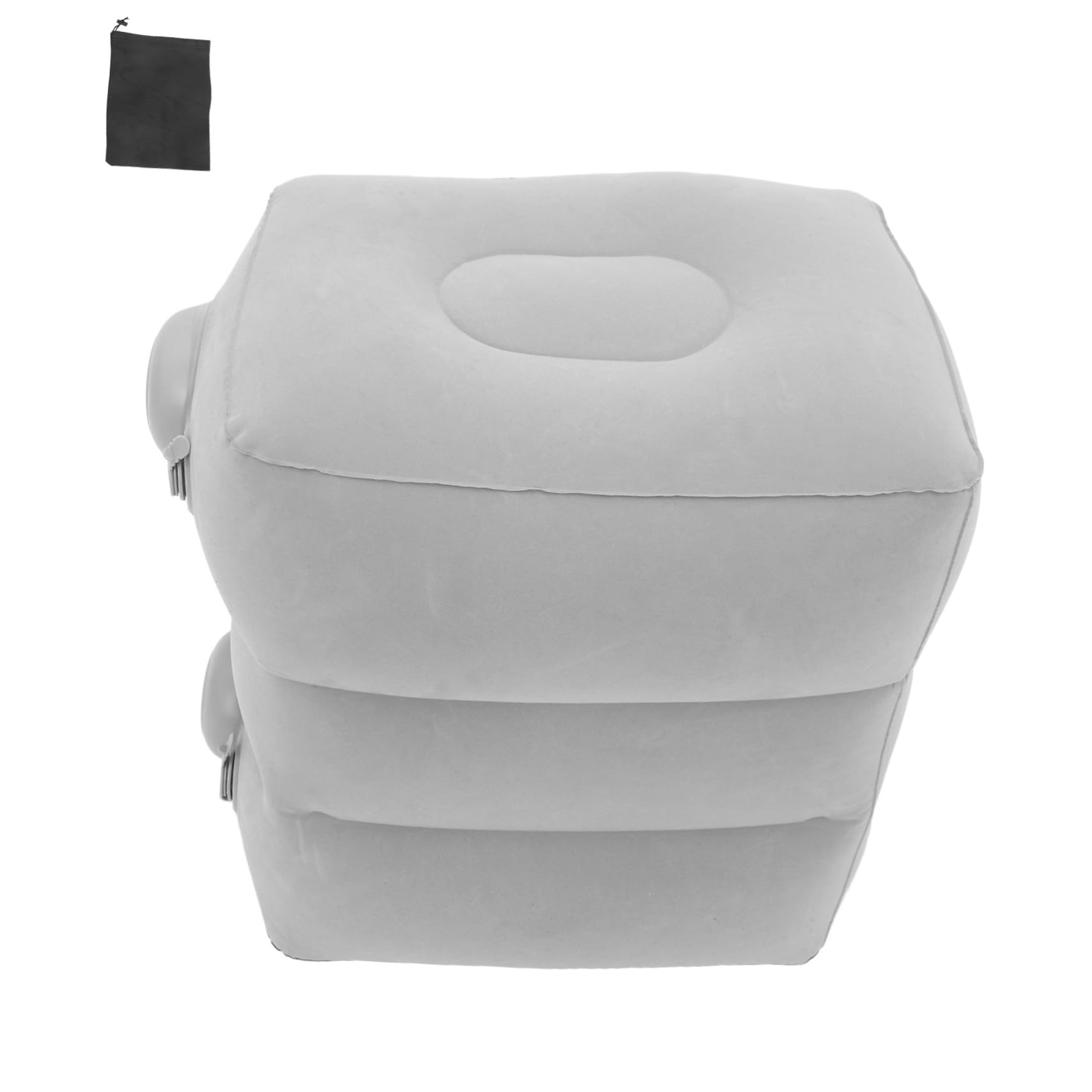 Oreiller de repos du pied d'avion Hemobllo gonflable voyage