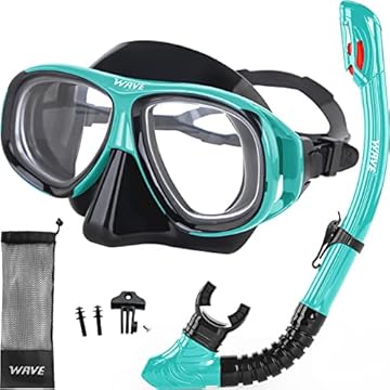 snorkel mask for glasses wearers