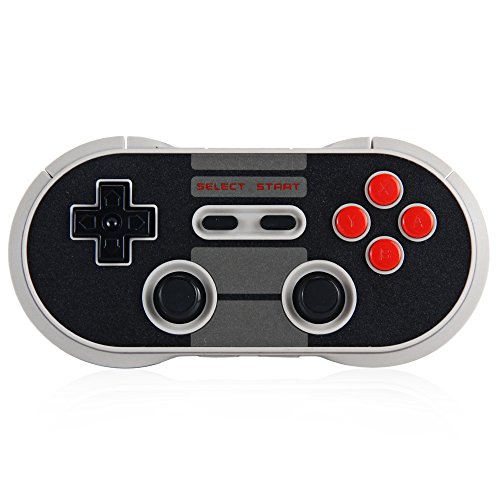 8Bitdo N30 Pro Wireless Bluetooth Controller Dual Classic Joystick for iOS Android Gamepad PC Mac Linux(Black) 8Bitdo N30 Pro Wireless Bluetooth Controller Dual Classic Joystick for iOS Android Gamepad PC Mac Linux(Black)